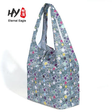 waterproof folding reusable shopping bag